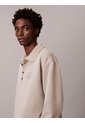 Polo Verde Manga Larga De Canalé Doble Cara Calvin Klein de Calvin Klein