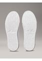 Tenis Blanco De Plataforma De Cuero Calvin Klein de Calvin Klein
