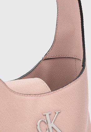 Bolso Calvin Klein Minimal Monograma Rosa