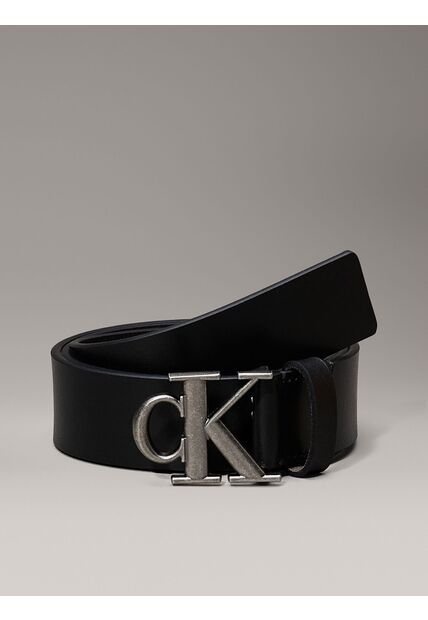 Cinturón Marrón De Cuero Calvin Klein