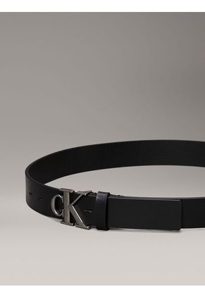 Cinturón Marrón De Cuero Calvin Klein