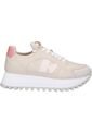 Tenis Beige Runner De Plataforma Calvin Klein de Calvin Klein