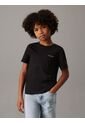 Camiseta Negra Infantil Calvin Klein de Calvin Klein