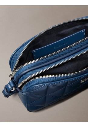 Bolso Azul De Cámara Acolchado Calvin Klein