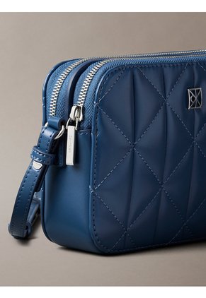 Bolso Azul De Cámara Acolchado Calvin Klein
