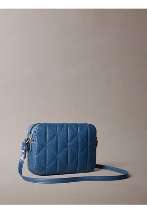 Bolso Azul De Cámara Acolchado Calvin Klein