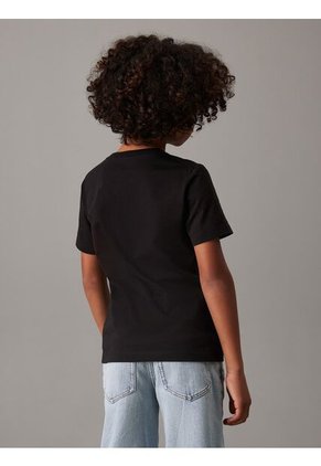 Camiseta Negra Infantil Calvin Klein