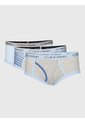 Pack Multicolor De 3 Calzoncillos Para Niño Calvin Klein de Calvin Klein