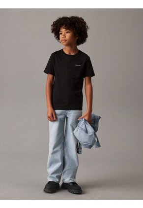 Camiseta Negra Infantil Calvin Klein