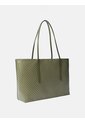Bolso Verde Tote Con Logo Monograma Con Bolsito Calvin Klein de Calvin Klein