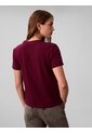 Camiseta Roja De Algodón Con Logo De Archivo Calvin Klein de Calvin Klein