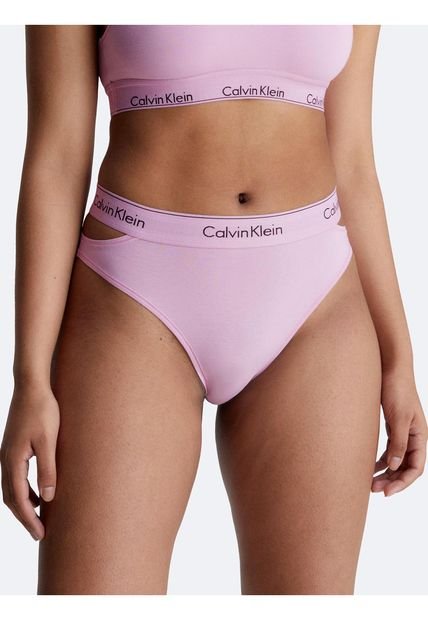 Pantie Con Cintura Alta - Ck Deconstructed Calvin Klein