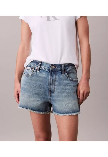 Short De Jean 90's De Talle Medio Calvin Klein