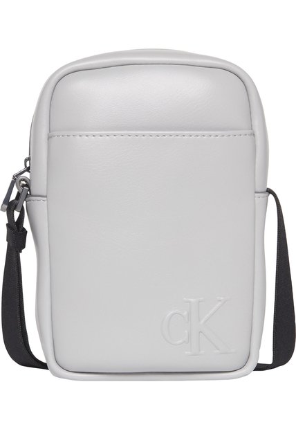 Bolso Gris Reporter Slim Calvin Klein