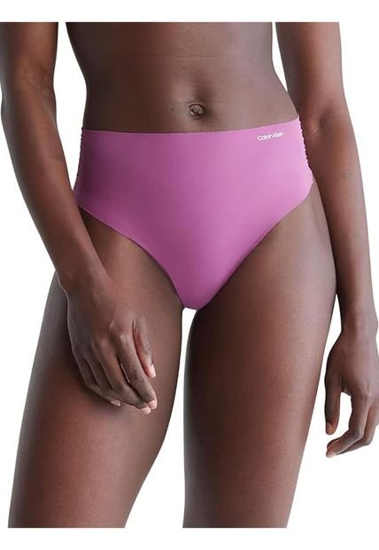 Tanga Morada Invisible De Cintura Alta Para Mujer Calvin Klein