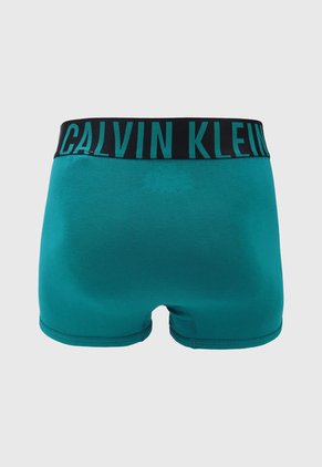Bóxer x3 Blanco-Gris-Turquesa Calvin Klein