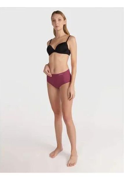 Bikini Invisible Con Talle Alto Calvin Klein