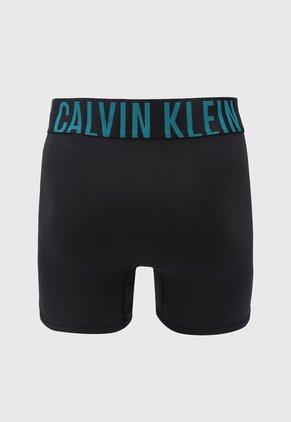 Bóxer x3 Negro-Gris-Turquesa Calvin Klein