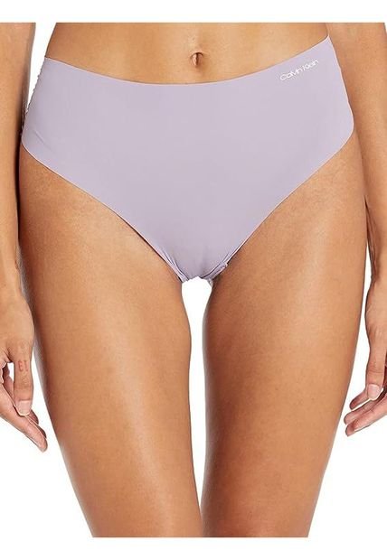 Tanga Morada Invisible De Cintura Alta Para Mujer Calvin Klein