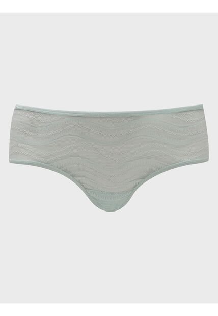 Panties Verde Hipster De Encaje Calvin Klein
