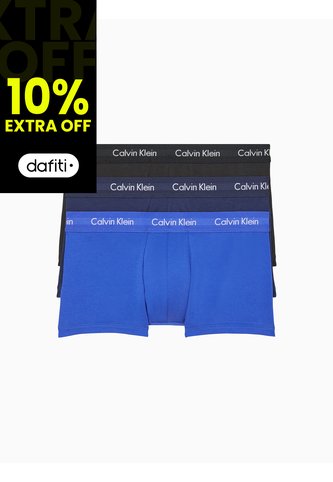 3 Pack De Bóxer En Algodón Low Rise Trunk Para Hombre Calvin Klein Calvin Klein