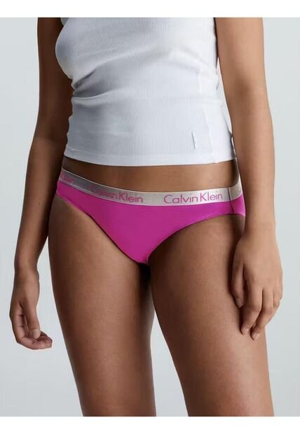 Pantie Rosado Clásica Tipo  Bikini - Radiant Calvin Klein