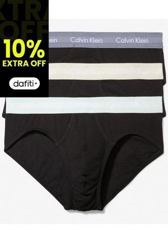 Pack Negros De 3 Calzoncillos En Algodón Calvin Klein Calvin Klein