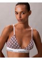 Bralette Multicolor Triangular - Icon Cotton Modal Calvin Klein de Calvin Klein