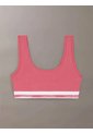 Pack Rosado De 3 Sujetadores Varsity De Algodón Stretch Calvin Klein de Calvin Klein
