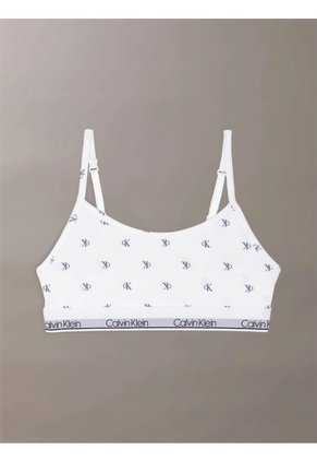 Sujetador Celeste Modern Classic De Algodón Stretch Calvin Klein