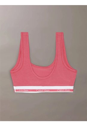 Pack Rosado De 3 Sujetadores Varsity De Algodón Stretch Calvin Klein