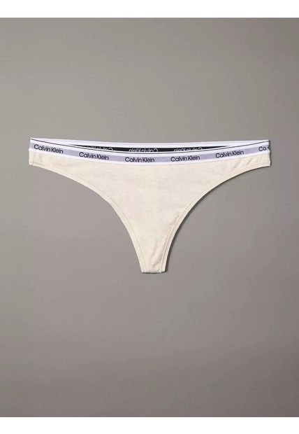 Tanga Beige - Modern Logo Calvin Klein