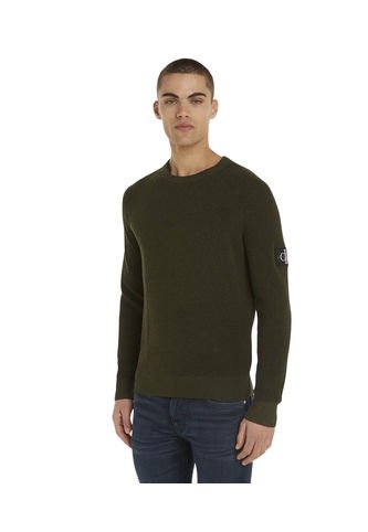 Saco Con Insignia Hombre Verde Calvin Klein Calvin Klein