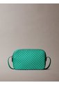 Bolso Verde Cruzado Con Logo Monograma En Todo El Artículo Calvin Klein de Calvin Klein