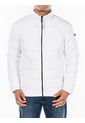 Chaqueta Manga Larga Con Cierre Hombre Blanco Calvin Klein de Calvin Klein