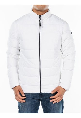 Chaqueta Manga Larga Con Cierre Hombre Blanco Calvin Klein Calvin Klein