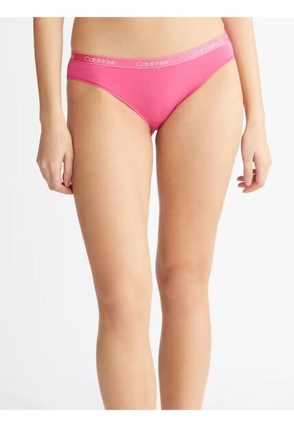 Pantie Rosado Tipo Bikini Clásica - Cotton Essentials Calvin Klein