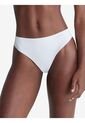 Tanga Celeste Invisible Con Logo En El Lateral de Calvin Klein