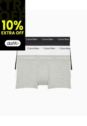 3 Pack Boxer Low Rise Trunk En Algodón Para Hombre Calvin Klein Calvin Klein