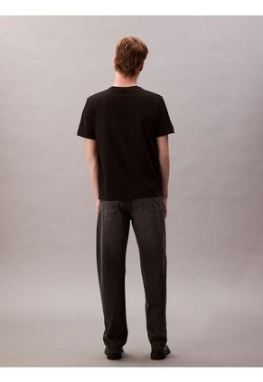 Camiseta Negra Con Monograma Arcoíris - Pride Calvin Klein