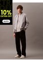 Camiseta Gris Tonal Graphic Crewneck Calvin Klein de Calvin Klein