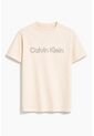 Camiseta Blanca Con Logo Traveling Calvin Klein de Calvin Klein