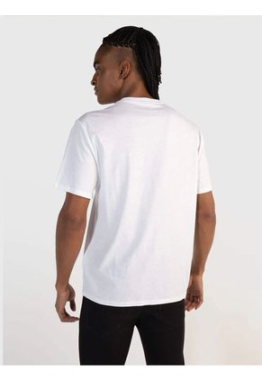 Camiseta Blanca Standard Con Logotipo Calvin Klein
