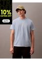 Camiseta Multicolor Acid Wash Graphic Crewneck Calvin Klein de Calvin Klein