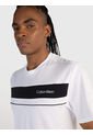 Camiseta Blanca Standard Con Logotipo Calvin Klein de Calvin Klein