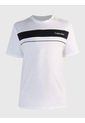Camiseta Blanca Standard Con Logotipo Calvin Klein de Calvin Klein