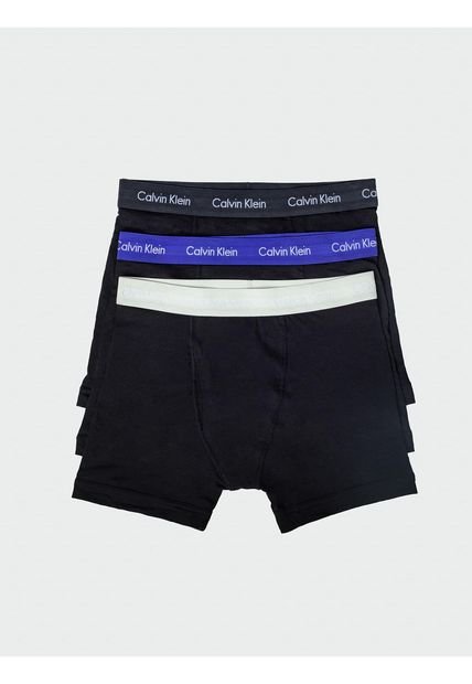 Pack De 3 Bóxers Brief Negro Calvin Klein