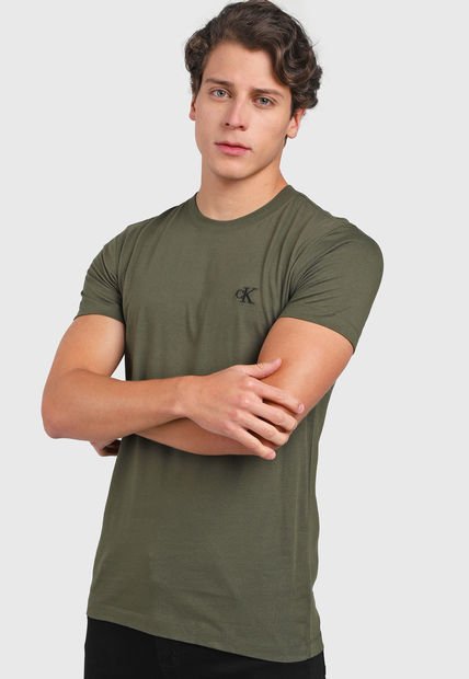 Camiseta Verde Calvin Klein