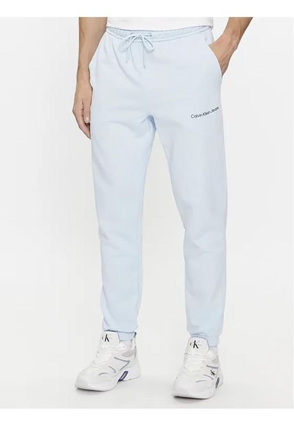 Jogger Celeste De Chándal De Algodón Para Hombre Calvin Klein