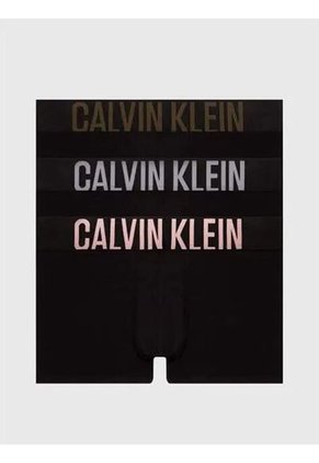 Pack De 3 Bóxer Negro Tallecintura Calvin Klein